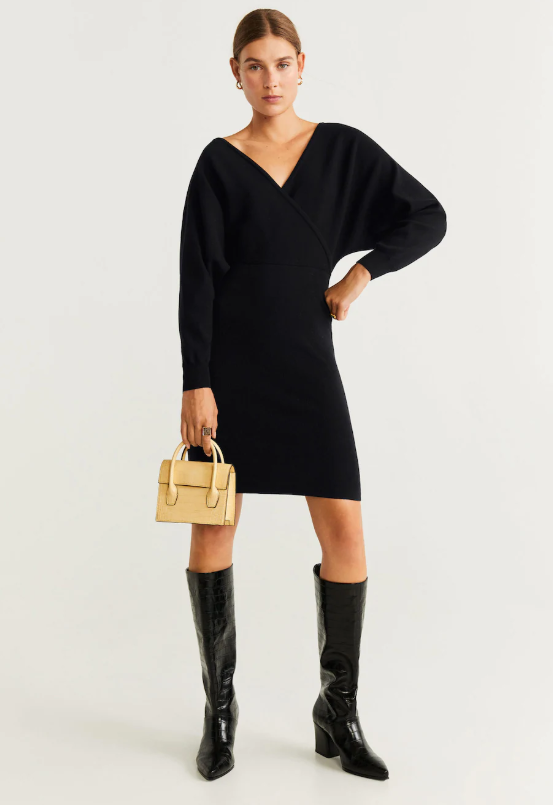 Dolman Sleeve Dress